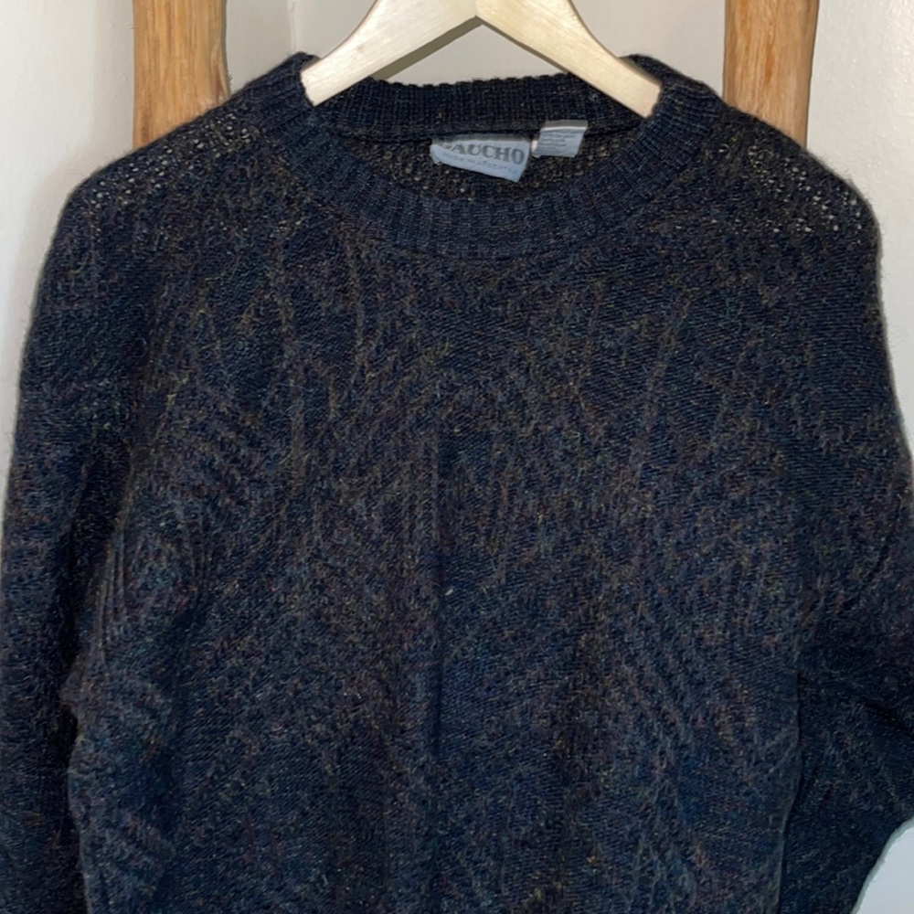 RARE Vintage 1990s Gaucho wool and mohair Sweater
